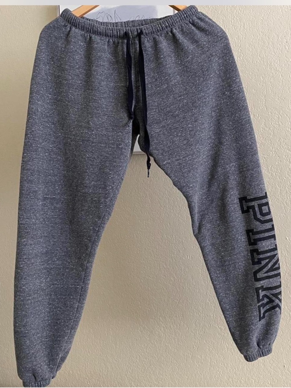 PINK Victoria's Secret Gray Track Joggers